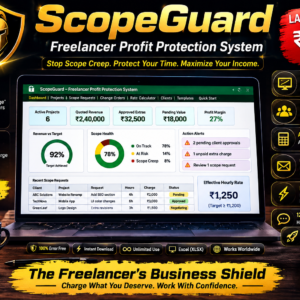 ScopeGuard — Stop Scope Creep & Protect Your Freelance Income